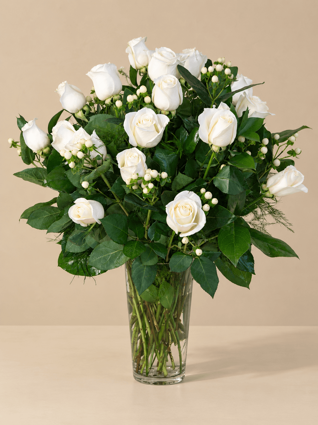 Majestic White Roses